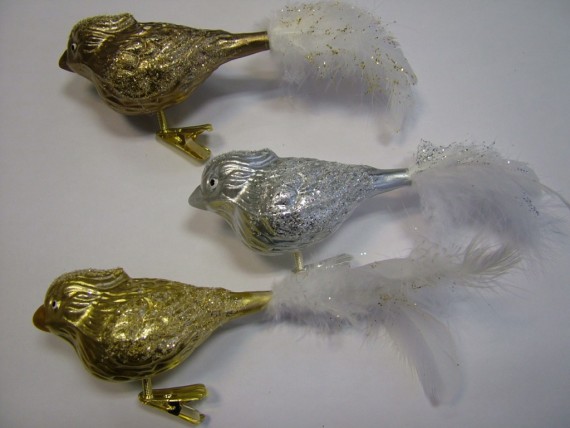 SORTIMENT PTÁČEK CHOCHOLKA, forma, metalíza, barva ass