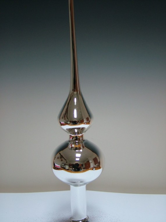 ŠPICE 1-KULOVÁ, STŘÍBRNÁ, LESK, BEZ DEKORU