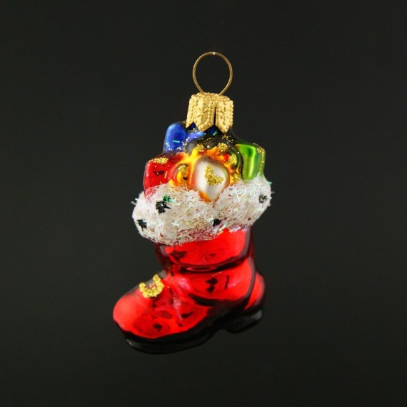 VYSOKÁ BOTA, forma, ručně malovaný dekor