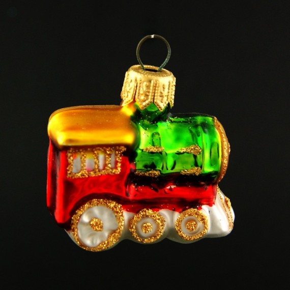 LOKOMOTIVA, forma, ručně malovaný dekor