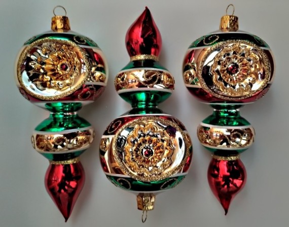 OBRÁCENÁ VĚŽ S REFLEKTOREM, BARVA ASS, LESK, MALOVANÝ DEKOR