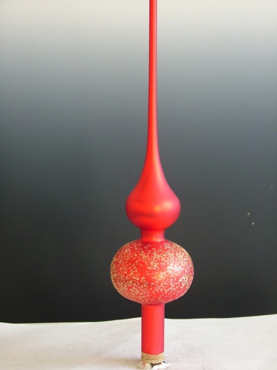 ŠPICE 1-KULOVÁ, HLADKÁ, ČERVENÁ, MAT, HUBKOVANÁ