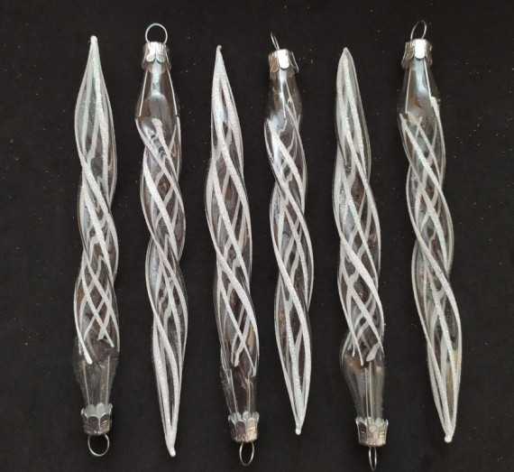 RAMPOUCH ČIRÝ ÚZKÝ KROUCENÝ, MALOVANÝ DEKOR