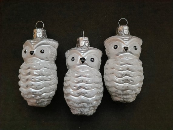 SOVIČKA, FORMA, BÍLÁ, MAT, DEKOR