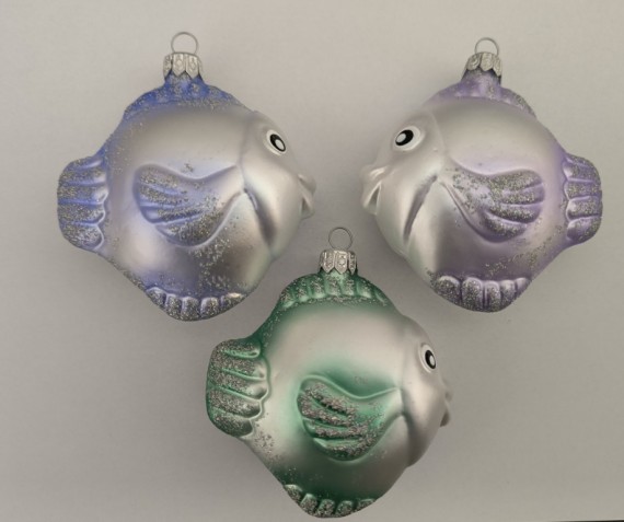 KAPR VELKÝ, skleněná ozdoba, forma