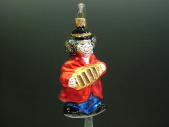 KLAUN HUDEBNÍ, FORMA, BARVA, MAT, DEKOR