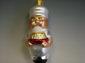 CUKRÁŘ/KUCHAŘ, FORMA, MAT, BAREVNÝ DEKOR