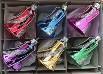 ZVONEK, BARVA ASS, LESK, STŘÍBRNÝ RETRO DEKOR