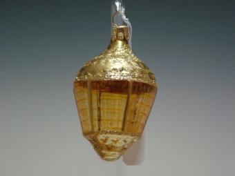 LUCERNA OVÁL, FORMA, ZLATÁ, PRŮHLEDNÁ, MAT, DEKOR