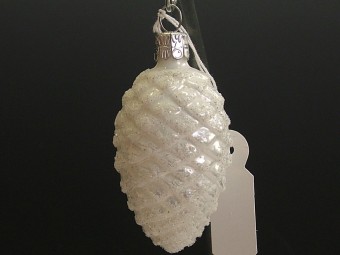 ŠIŠKA STŘEDNÍ, FORMA, PORCELÁN BÍLÝ, DEKOR