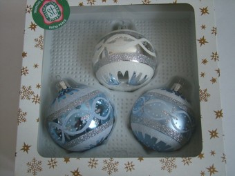 KOULE, sortiment, barevný, dekor