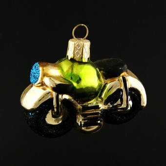 MOTORKA, forma, ručně malovaný dekor