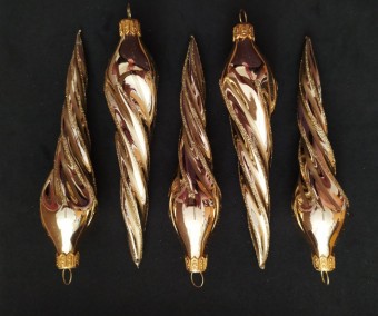 RAMPOUCH/KRÁPNÍK, KROUCENÝ, ZLATÝ, LESK, DEKOR