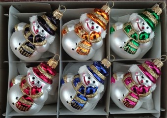 SNĚHULÁK S WALKMANEM, FORMA, BARVA ASS, LESK/MAT, DEKOR